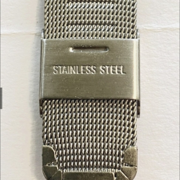 Juicy Couture Ombré Wrist Watch Adjustable Metallic Mesh Band Monogram Timepiece main image 2